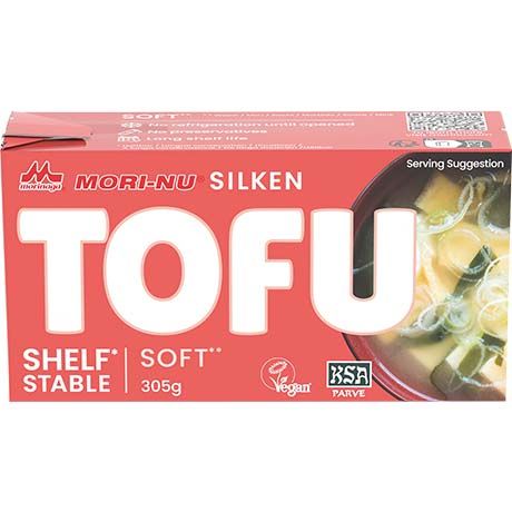 MORINAGA Mori-Nu Silken Tofu, weich 305g x 12