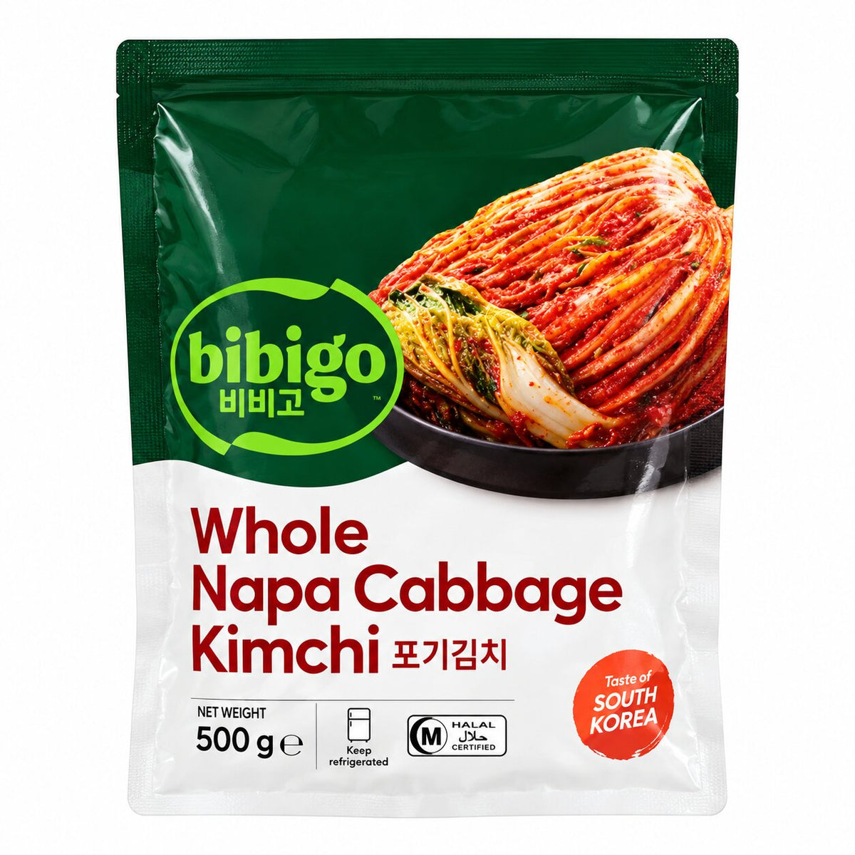 BIBIGO Ganzes Kohl-Kimchi 500g x 12