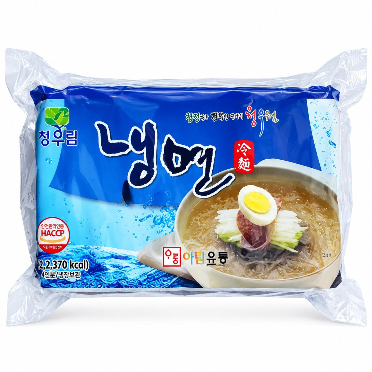 CHUNGWOORIM Koreanische Kaltnudeln, Pur 1kg x 10