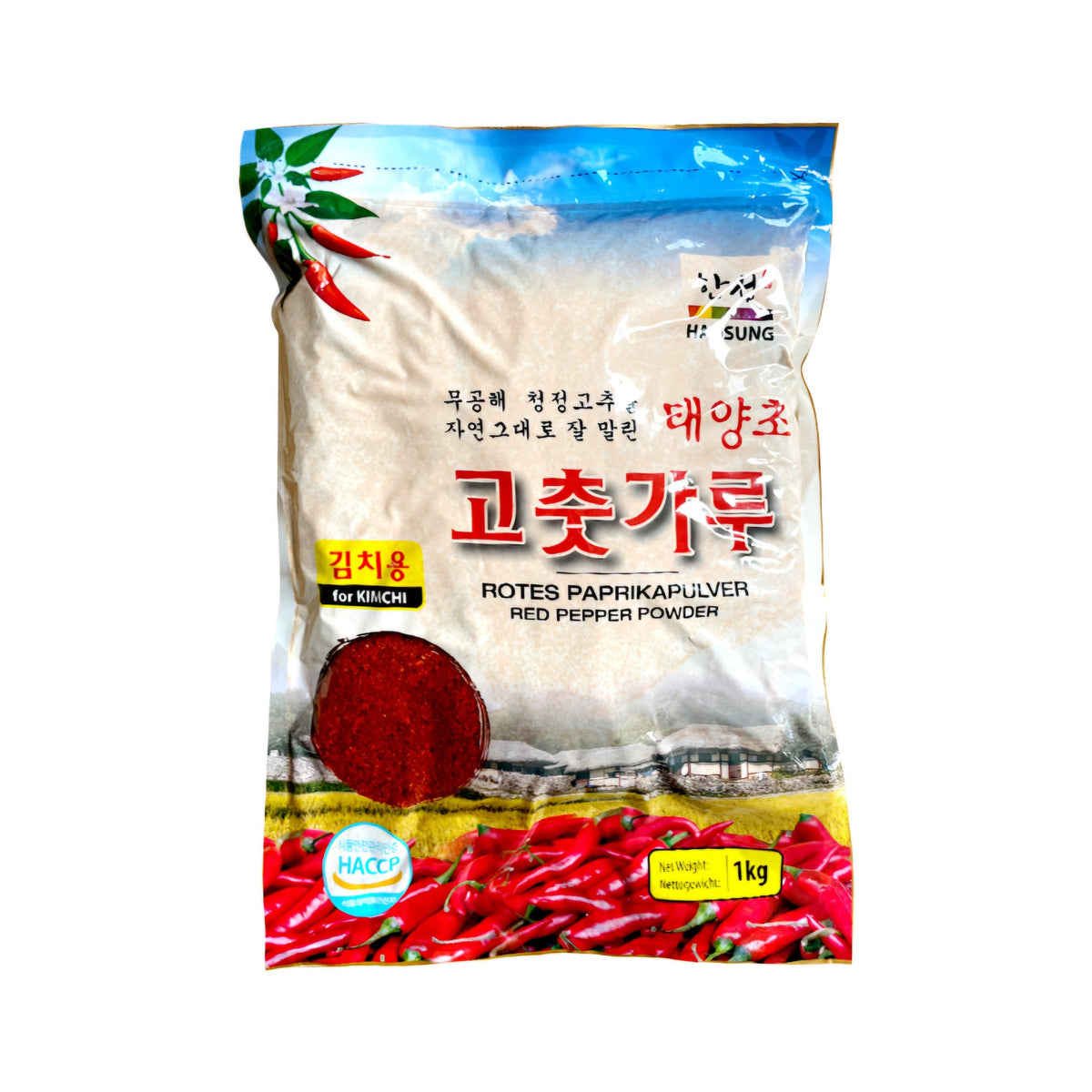 HANSUNG Chilipulver grob (für Kimchi) 1kg x 10