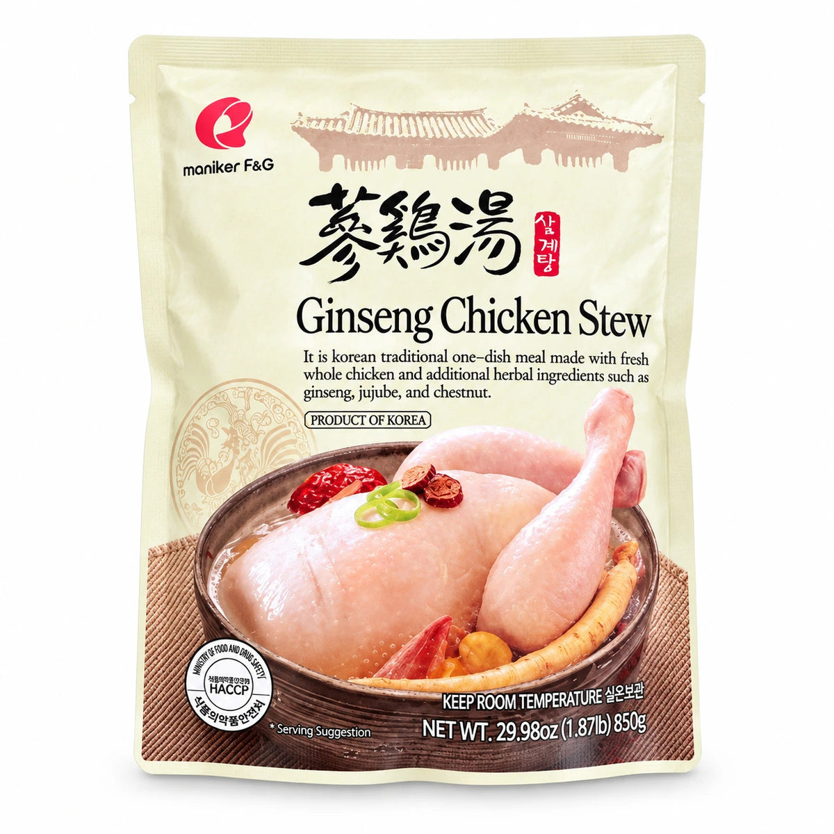 마니커 삼계탕 850g x 12