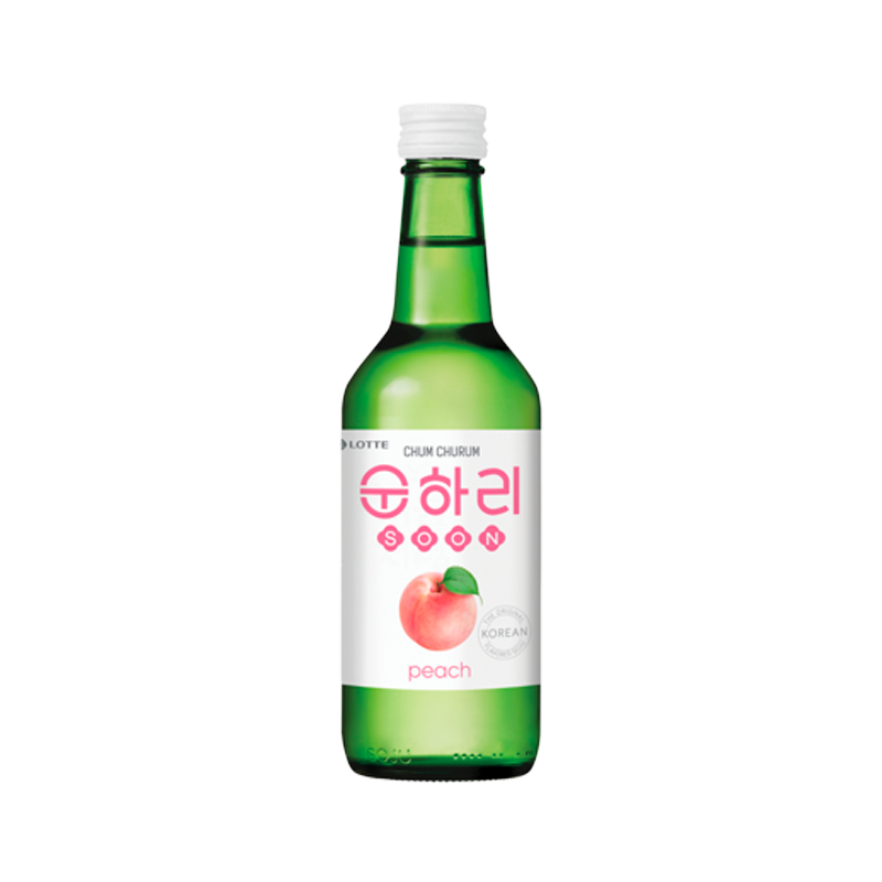 LOTTE Sunhari Soju 12% Pfirsich 350ml x 20