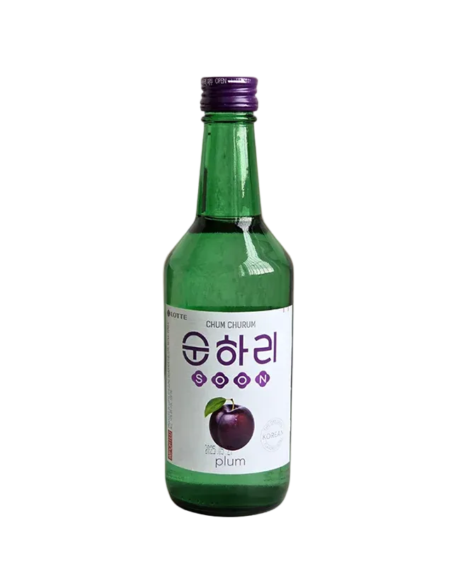 LOTTE Sunhari Soju 12% Pflaumen 350ml x 20