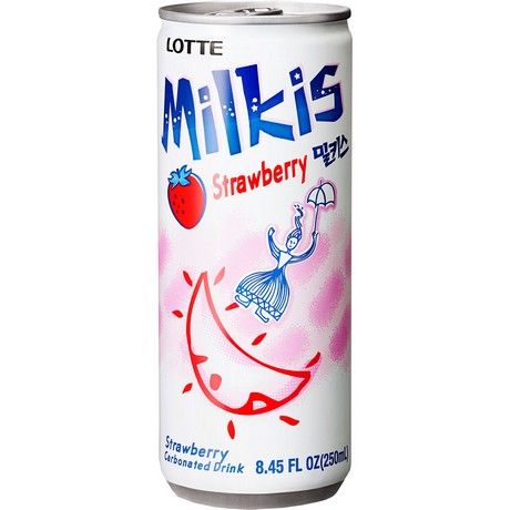 LOTTE Milkis Erdbeere 250ml x 30