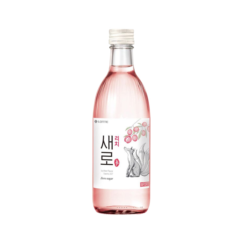 LOTTE Chum Churum Saero SojuZero Sugar, Litschi 12.0% 375ml x 20