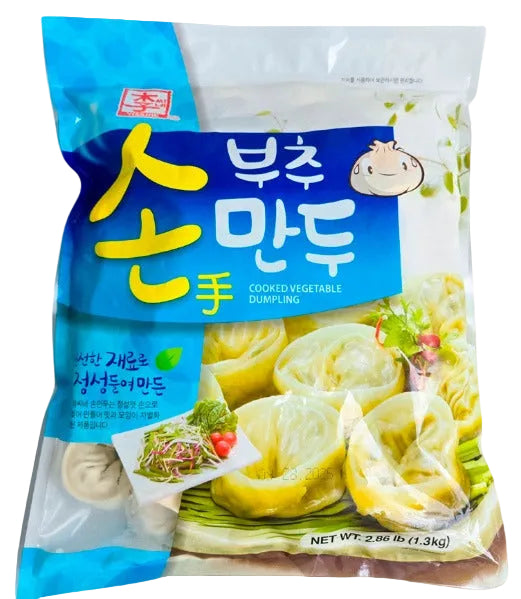 YISSINE handgemachte Mandu mit Schnittlauch 6 x 1,3kg
