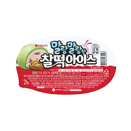 LOTTE Chalttok Reiskuchen-Eis 90ml x 24