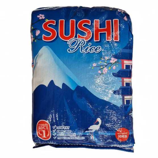 SUNRISE pestizidfreier Japonica Sushi-Reis 10kg