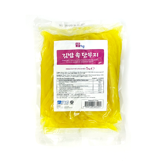 MATSARANG eingelegter Rettich für Gimbap (Danmuji) 1kg x 14