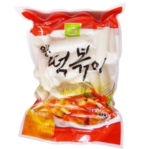 SUNGJI Reiskuchen (Stäbchen-Form / Tteokbokki) 500g x 16