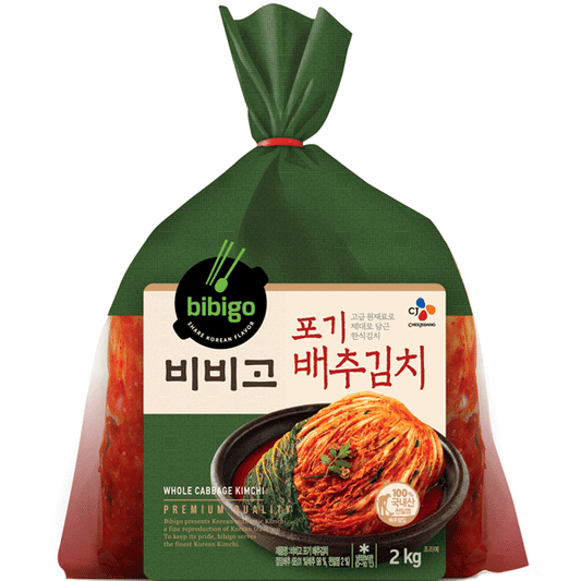BIBIGO Ganzes Kohl-Kimchi 2kg x 4