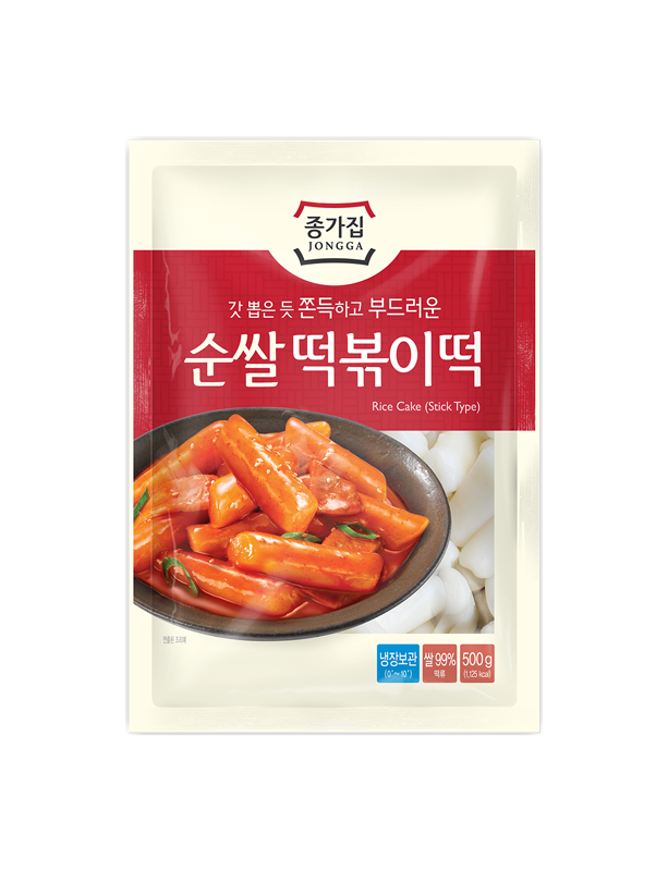 JONGGA Reiskuchen (Stäbchen-Form / Tteokbokki) 500g x 10