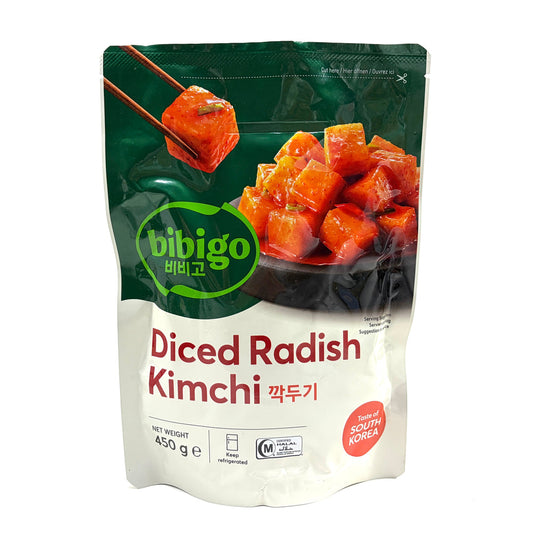 BIBIGO Kkakdugi (Rettich gewürfelt) 450g x 12