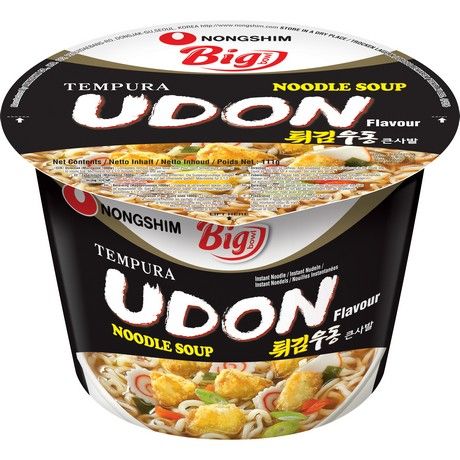 NONGSHIM Tempura Nudeln, Schüssel 111g x 16