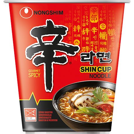 NONGSHIM Shin Nudeln, Becher 68g x 12