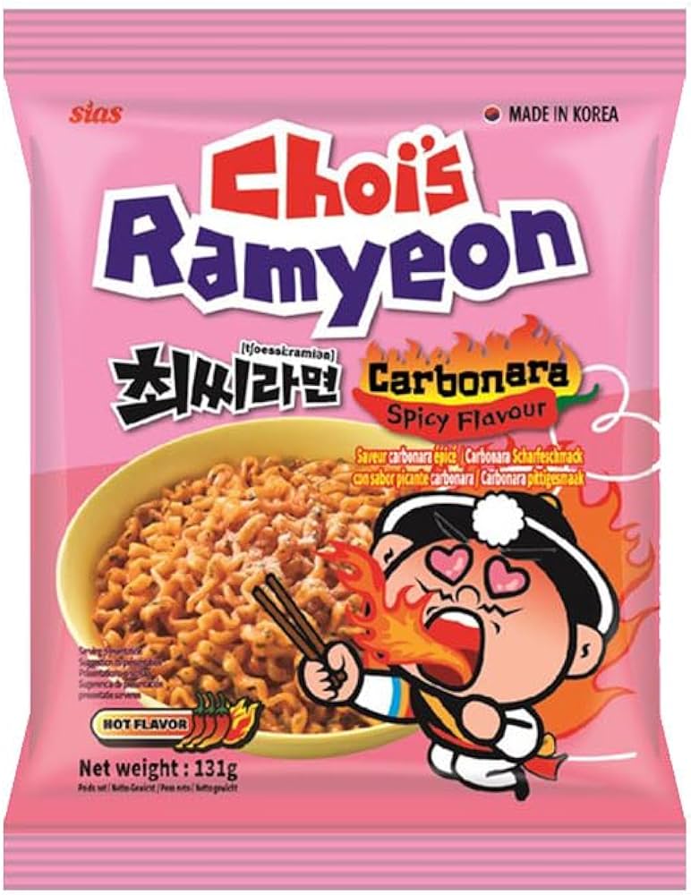 CHOI'S Nudeln, Carbonara 131g x 20