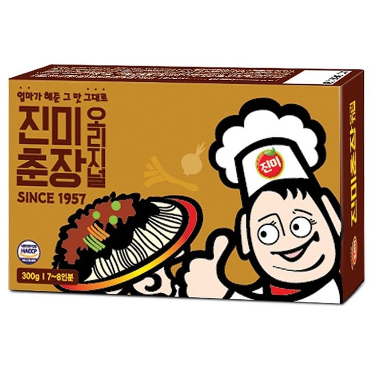 JINMI Chunjang (schwarze Bohnenpaste) 300g x 30