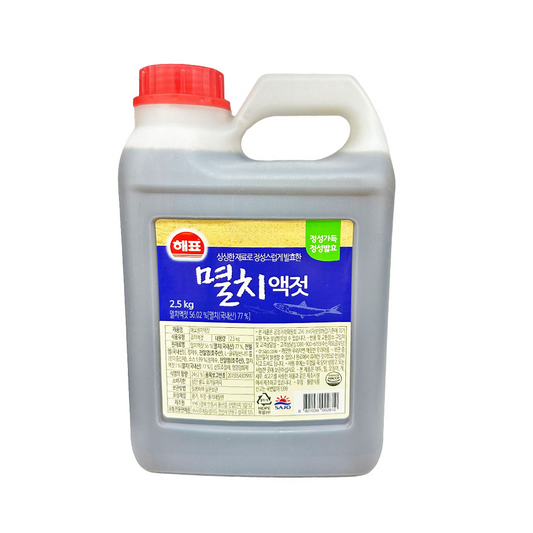 HAEPYO Sardellensauce 2,5kg x 6