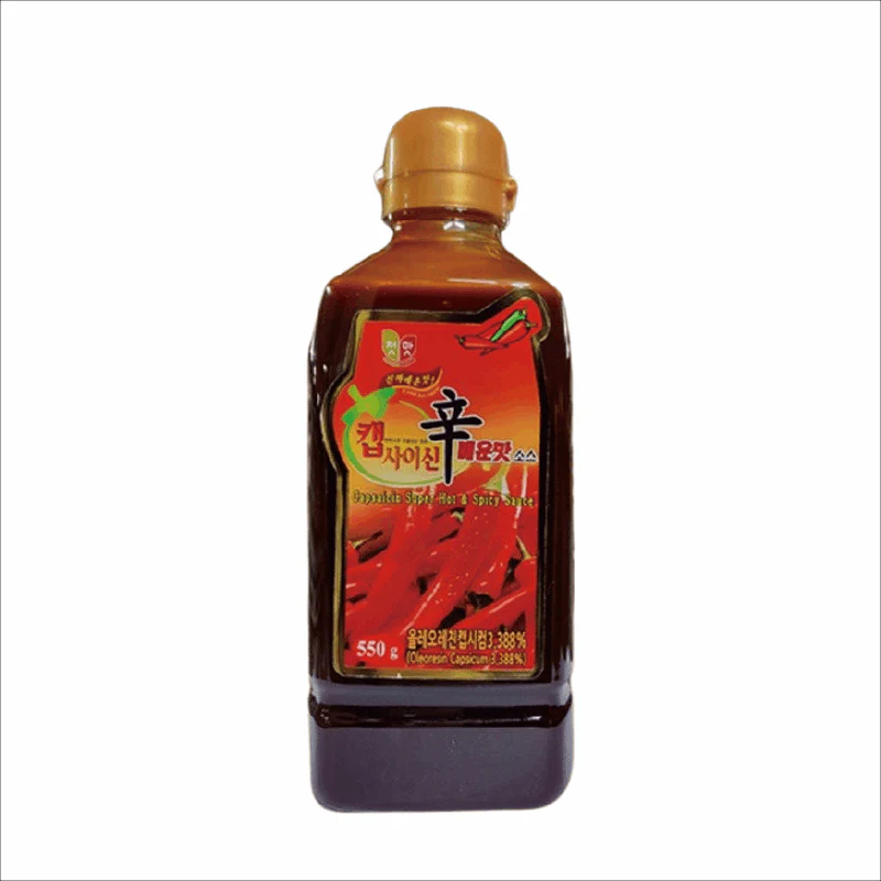 CHEONGWOO Capsaicin Chili Sauce 550g x 12