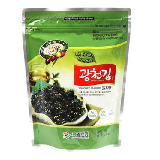 KWANGCHEON Bekje geröstete Algen, zerhackt Doljaban 70g x 20