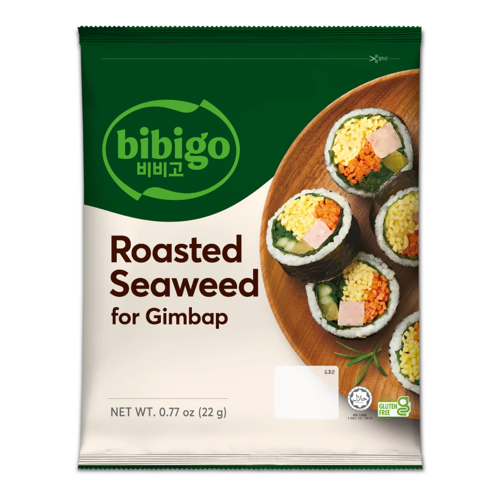 BIBIGO geröstete Algenblätter für Gimbap 22g x 50