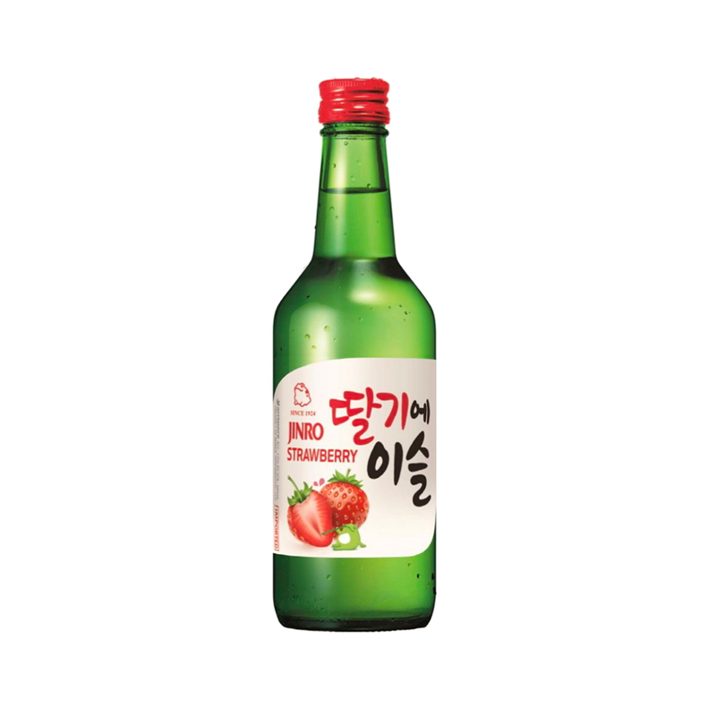 JINRO Chamisul Erdbeere Soju  13% 360ml x 20