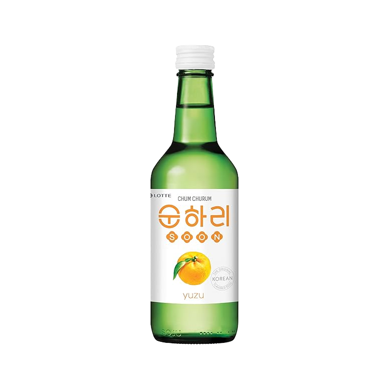 LOTTE Sunhari Soju 12% Yuzu 350ml x 20