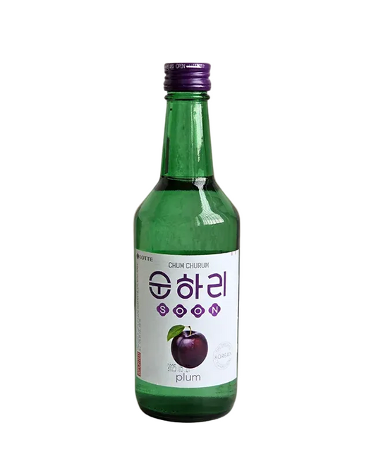 LOTTE Sunhari Soju 12% Pflaumen 350ml x 20
