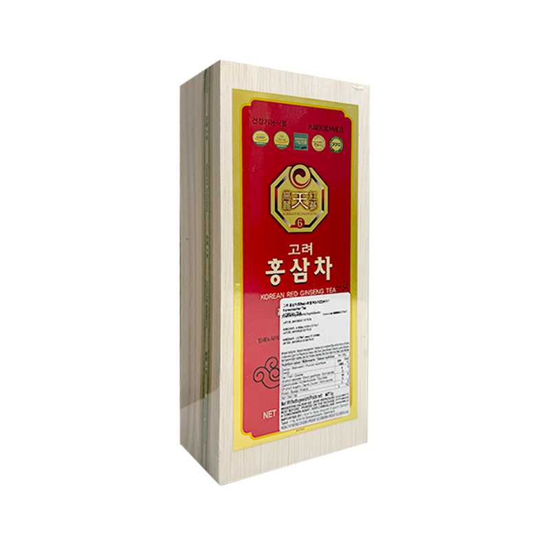 KORYEO Koreanischer Roter Ginsengtee (Holzbox) 50 Beutel