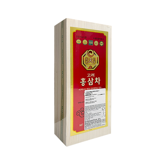 KORYEO Koreanischer Roter Ginsengtee (Holzbox) 50 Beutel