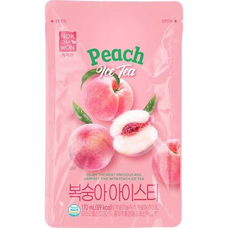 NOKCHAWON Eistee-Getränk Pfirsich Ade 170ml x 10 x 3
