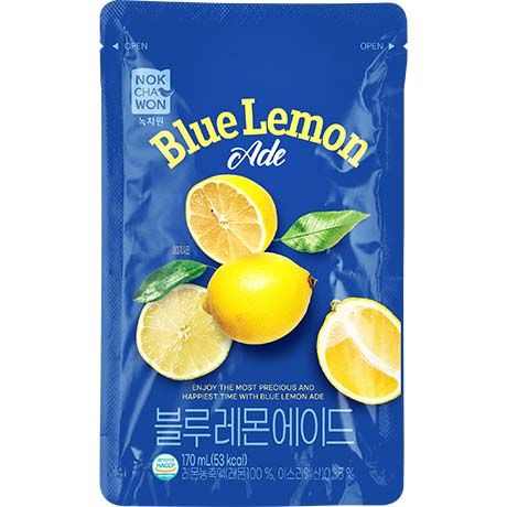 NOKCHAWON Blue Lemon-Getränk Ade 170ml x 10 x 3
