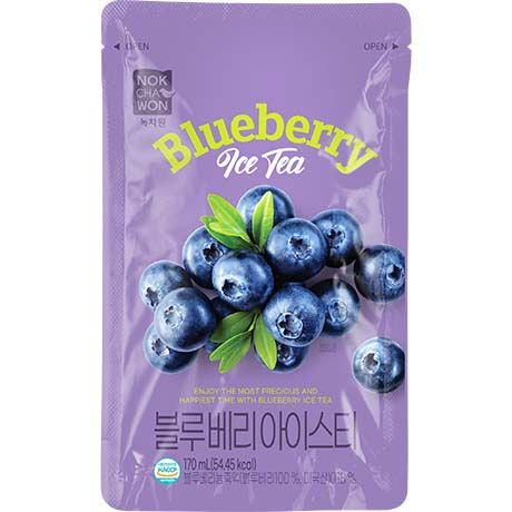 NOKCHAWON Eistee-Getränk Blaubeer Ade 170ml x 10 x 3