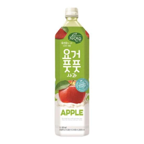WOONGJIN Yogurt Pootpoot Apfel, Joghurtgetränk 340ml x 24