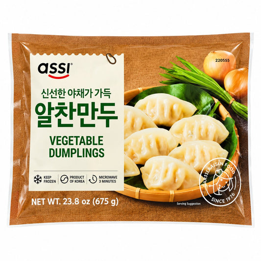 ASSI Alchan Mandu-Gemüse Gyoza, vegitarisch 12 x 675g