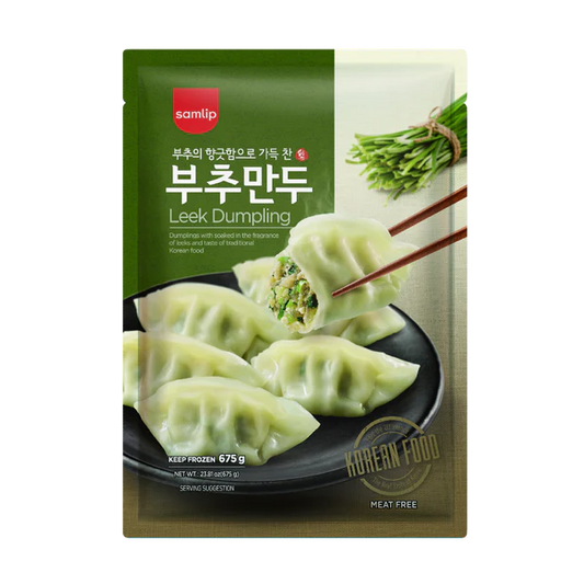 SAMLIP Teigtaschen, Mandu mit Schnittlauch 675g×12