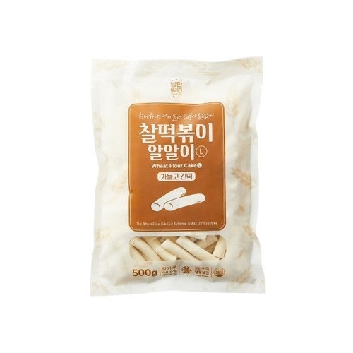 COOK TOK Weizen-Tteokbokki, Dünn-Lang 1kg x 8