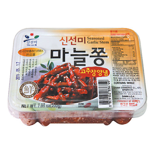 SHINSUNMI Gewürzte Knoblauchstängel 200g x 16