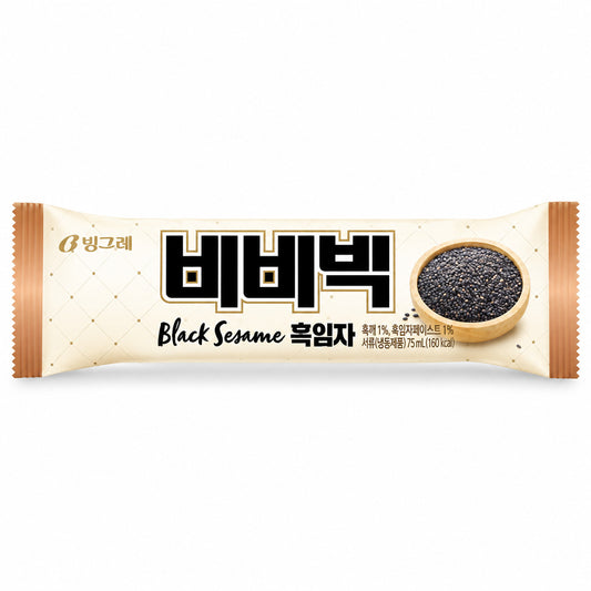 BINGGARE Bibibik Schwarzer Sesam Eis 70ml x 40